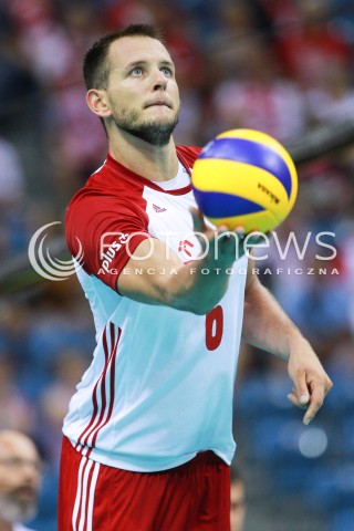  11.08.2017 KRAKOW (TAURON ARENA) <br />XV MEMORIAL HUBERTA JERZEGO WAGNERA <br />MECZ POLSKA - FRANCJA ( MATCH POLAND - FRANCE ) <br />N/Z BARTOSZ KUREK SYLWETKA <br /> 