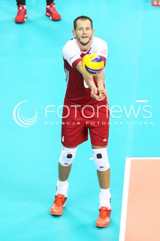  12.08.2017 KRAKOW (TAURON ARENA) <br />XV MEMORIAL HUBERTA JERZEGO WAGNERA <br />MECZ POLSKA - KANADA ( MATCH POLAND - CANADA ) <br />N/Z BARTOSZ KUREK SYLWETKA <br /> 