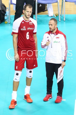  12.08.2017 KRAKOW (TAURON ARENA) <br />XV MEMORIAL HUBERTA JERZEGO WAGNERA <br />MECZ POLSKA - KANADA ( MATCH POLAND - CANADA ) <br />N/Z BARTOSZ KUREK OSKAR KACZMARCZYK <br /> 