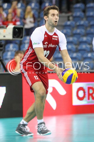  12.08.2017 KRAKOW (TAURON ARENA) <br />XV MEMORIAL HUBERTA JERZEGO WAGNERA <br />MECZ POLSKA - KANADA ( MATCH POLAND - CANADA ) <br />N/Z GRZEGORZ LOMACZ SYLWETKA <br /> 