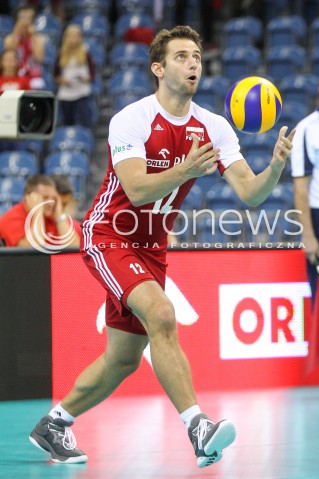  12.08.2017 KRAKOW (TAURON ARENA) <br />XV MEMORIAL HUBERTA JERZEGO WAGNERA <br />MECZ POLSKA - KANADA ( MATCH POLAND - CANADA ) <br />N/Z GRZEGORZ LOMACZ SYLWETKA <br /> 