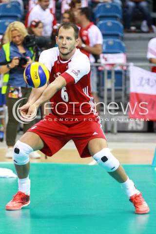  12.08.2017 KRAKOW (TAURON ARENA) <br />XV MEMORIAL HUBERTA JERZEGO WAGNERA <br />MECZ POLSKA - KANADA ( MATCH POLAND - CANADA ) <br />N/Z BARTOSZ KUREK SYLWETKA <br /> 