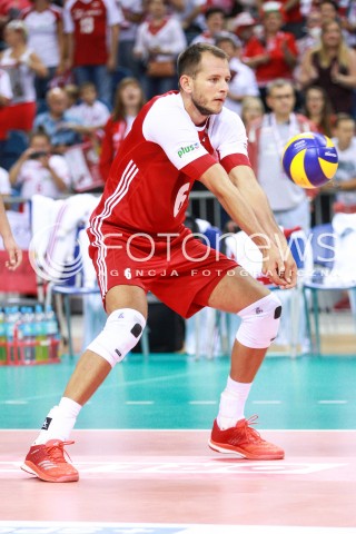  12.08.2017 KRAKOW (TAURON ARENA) <br />XV MEMORIAL HUBERTA JERZEGO WAGNERA <br />MECZ POLSKA - KANADA ( MATCH POLAND - CANADA ) <br />N/Z BARTOSZ KUREK SYLWETKA <br /> 
