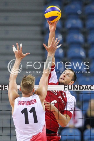  12.08.2017 KRAKOW (TAURON ARENA) <br />XV MEMORIAL HUBERTA JERZEGO WAGNERA <br />MECZ POLSKA - KANADA ( MATCH POLAND - CANADA ) <br />N/Z BARTOSZ KUREK <br /> 