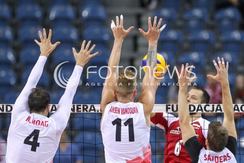  12.08.2017 KRAKOW (TAURON ARENA) <br />XV MEMORIAL HUBERTA JERZEGO WAGNERA <br />MECZ POLSKA - KANADA ( MATCH POLAND - CANADA ) <br />N/Z BARTOSZ KUREK <br /> 