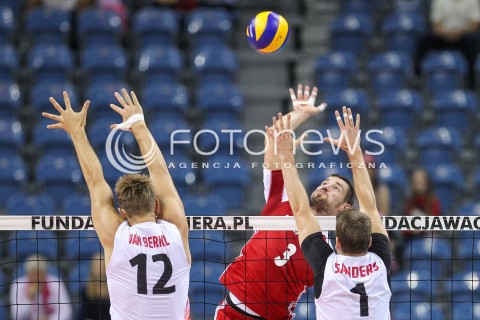  12.08.2017 KRAKOW (TAURON ARENA) <br />XV MEMORIAL HUBERTA JERZEGO WAGNERA <br />MECZ POLSKA - KANADA ( MATCH POLAND - CANADA ) <br />N/Z DAWID KONARSKI <br /> 