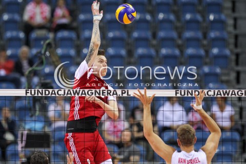  12.08.2017 KRAKOW (TAURON ARENA) <br />XV MEMORIAL HUBERTA JERZEGO WAGNERA <br />MECZ POLSKA - KANADA ( MATCH POLAND - CANADA ) <br />N/Z BARTLOMIEJ LEMANSKI <br /> 