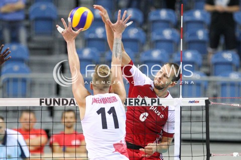  12.08.2017 KRAKOW (TAURON ARENA) <br />XV MEMORIAL HUBERTA JERZEGO WAGNERA <br />MECZ POLSKA - KANADA ( MATCH POLAND - CANADA ) <br />N/Z BARTOSZ KUREK <br /> 