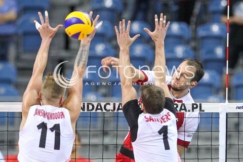  12.08.2017 KRAKOW (TAURON ARENA) <br />XV MEMORIAL HUBERTA JERZEGO WAGNERA <br />MECZ POLSKA - KANADA ( MATCH POLAND - CANADA ) <br />N/Z BARTOSZ KUREK <br /> 