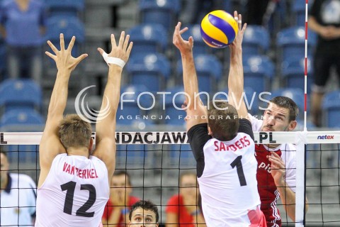  12.08.2017 KRAKOW (TAURON ARENA) <br />XV MEMORIAL HUBERTA JERZEGO WAGNERA <br />MECZ POLSKA - KANADA ( MATCH POLAND - CANADA ) <br />N/Z DAWID KONARSKI <br /> 