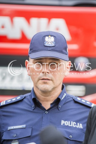  12.08.2017 GDANSK <br />ZEBRANIE SZTABU KRYZYSOWEGO W GDANSKU W SPRAWIE NAWALNIC W WOJEWODZTWIE POMORSKIM<br />N/Z ROBERT SUDENIS<br /> 