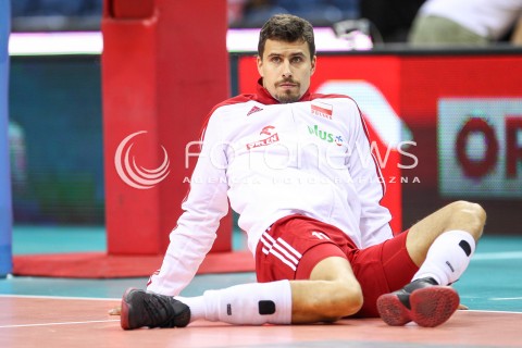  13.08.2017 KRAKOW (TAURON ARENA) <br />XV MEMORIAL HUBERTA JERZEGO WAGNERA <br />MECZ POLSKA - ROSJA ( MATCH POLAND - RUSSIA ) <br />N/Z FABIAN DRZYZGA SYLWETKA <br /> 