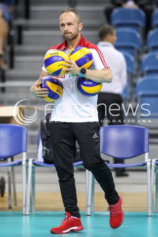  13.08.2017 KRAKOW (TAURON ARENA) <br />XV MEMORIAL HUBERTA JERZEGO WAGNERA <br />MECZ POLSKA - ROSJA ( MATCH POLAND - RUSSIA ) <br />N/Z OSKAR KACZMARCZYK SYLWETKA <br /> 