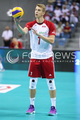 13.08.2017 KRAKOW (TAURON ARENA) <br />XV MEMORIAL HUBERTA JERZEGO WAGNERA <br />MECZ POLSKA - ROSJA ( MATCH POLAND - RUSSIA ) <br />N/Z ARTUR SZALPUK SYLWETKA <br /> 