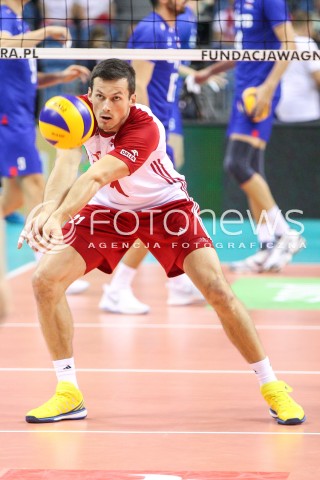  13.08.2017 KRAKOW (TAURON ARENA) <br />XV MEMORIAL HUBERTA JERZEGO WAGNERA <br />MECZ POLSKA - ROSJA ( MATCH POLAND - RUSSIA ) <br />N/Z RAFAL BUSZEK SYLWETKA <br /> 