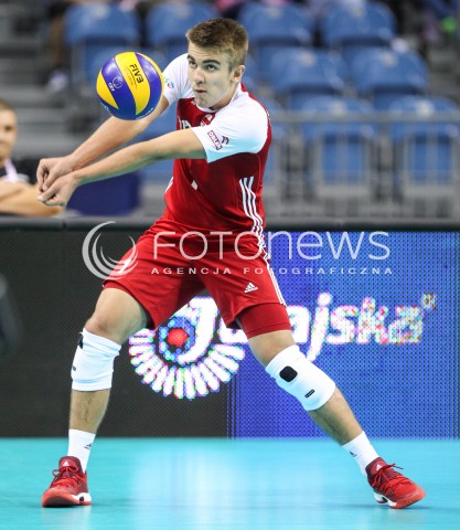 13.08.2017 KRAKOW (TAURON ARENA) <br />XV MEMORIAL HUBERTA JERZEGO WAGNERA <br />MECZ POLSKA - ROSJA ( MATCH POLAND - RUSSIA ) <br />N/Z JAKUB POPIWCZAK SYLWETKA <br /> 