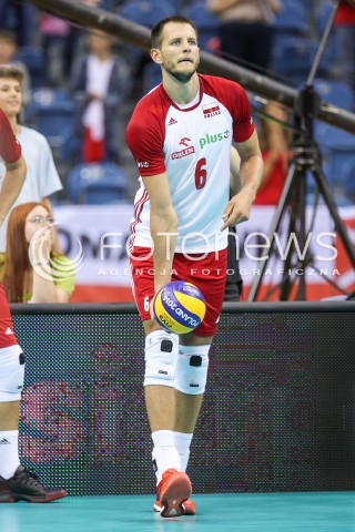  13.08.2017 KRAKOW (TAURON ARENA) <br />XV MEMORIAL HUBERTA JERZEGO WAGNERA <br />MECZ POLSKA - ROSJA ( MATCH POLAND - RUSSIA ) <br />N/Z BARTOSZ KUREK SYLWETKA <br /> 