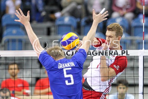  13.08.2017 KRAKOW (TAURON ARENA) <br />XV MEMORIAL HUBERTA JERZEGO WAGNERA <br />MECZ POLSKA - ROSJA ( MATCH POLAND - RUSSIA ) <br />N/Z ARTUR SZALPUK<br /> 