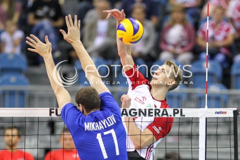  13.08.2017 KRAKOW (TAURON ARENA) <br />XV MEMORIAL HUBERTA JERZEGO WAGNERA <br />MECZ POLSKA - ROSJA ( MATCH POLAND - RUSSIA ) <br />N/Z ARTUR SZALPUK <br /> 