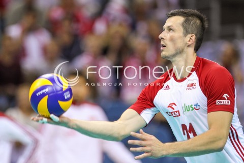  13.08.2017 KRAKOW (TAURON ARENA) <br />XV MEMORIAL HUBERTA JERZEGO WAGNERA <br />MECZ POLSKA - ROSJA ( MATCH POLAND - RUSSIA ) <br />N/Z RAFAL BUSZEK SYLWETKA <br /> 