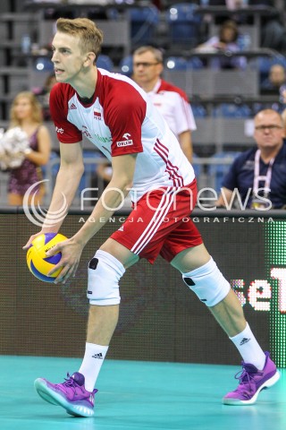  13.08.2017 KRAKOW (TAURON ARENA) <br />XV MEMORIAL HUBERTA JERZEGO WAGNERA <br />MECZ POLSKA - ROSJA ( MATCH POLAND - RUSSIA ) <br />N/Z ARTUR SZALPUK SYLWETKA <br /> 