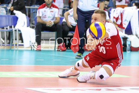  13.08.2017 KRAKOW (TAURON ARENA) <br />XV MEMORIAL HUBERTA JERZEGO WAGNERA <br />MECZ POLSKA - ROSJA ( MATCH POLAND - RUSSIA ) <br />N/Z DAMIAN WOJTASZEK SYLWETKA <br /> 