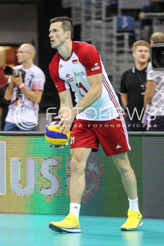  13.08.2017 KRAKOW (TAURON ARENA) <br />XV MEMORIAL HUBERTA JERZEGO WAGNERA <br />MECZ POLSKA - ROSJA ( MATCH POLAND - RUSSIA ) <br />N/Z RAFAL BUSZEK SYLWETKA <br /> 