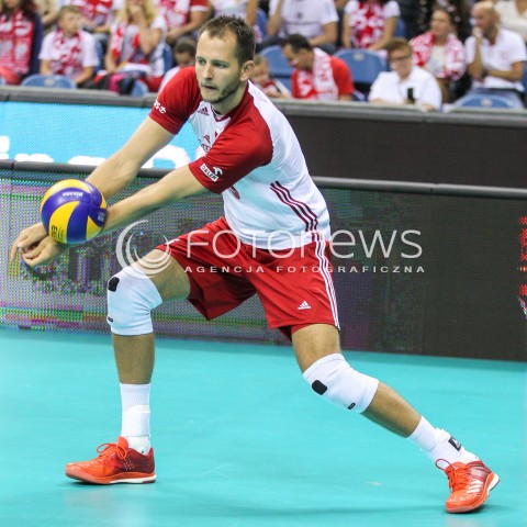  13.08.2017 KRAKOW (TAURON ARENA) <br />XV MEMORIAL HUBERTA JERZEGO WAGNERA <br />MECZ POLSKA - ROSJA ( MATCH POLAND - RUSSIA ) <br />N/Z BARTOSZ KUREK SYLWETKA <br /> 