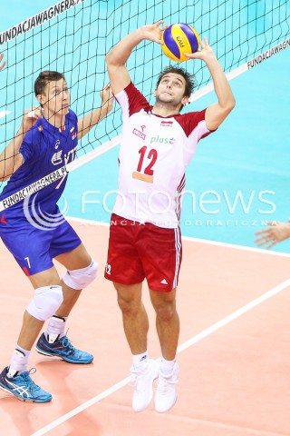  13.08.2017 KRAKOW (TAURON ARENA) <br />XV MEMORIAL HUBERTA JERZEGO WAGNERA <br />MECZ POLSKA - ROSJA ( MATCH POLAND - RUSSIA ) <br />N/Z GRZEGORZ LOMACZ SYLWETKA <br /> 