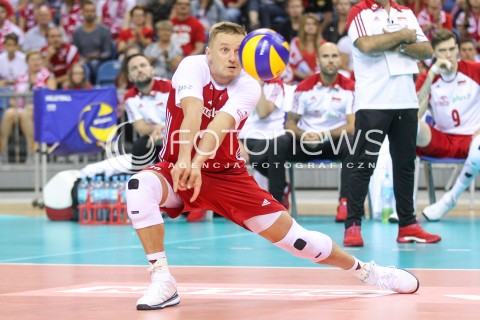  13.08.2017 KRAKOW (TAURON ARENA) <br />XV MEMORIAL HUBERTA JERZEGO WAGNERA <br />MECZ POLSKA - ROSJA ( MATCH POLAND - RUSSIA ) <br />N/Z DAMIAN WOJTASZEK SYLWETKA <br /> 