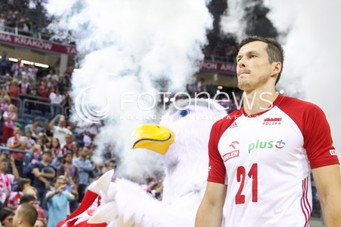  13.08.2017 KRAKOW (TAURON ARENA) <br />XV MEMORIAL HUBERTA JERZEGO WAGNERA <br />MECZ POLSKA - ROSJA ( MATCH POLAND - RUSSIA ) <br />N/Z RAFAL BUSZEK <br /> 