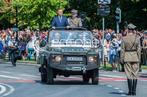  15.08.2016 WARSZAWA <br />OBCHODY SWIETA WOJSKA POLSKIEGO UROCZYSTOSCI PANSTWOWE <br />N/Z PREZYDENT RP ANDRZEJ DUDA?<br /> 