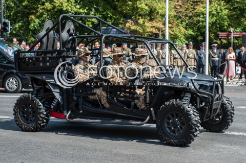 15.08.2016 WARSZAWA <br />OBCHODY SWIETA WOJSKA POLSKIEGO UROCZYSTOSCI PANSTWOWE <br />N/Z POJAZD WOJSKOWY ZMIJA<br /> 