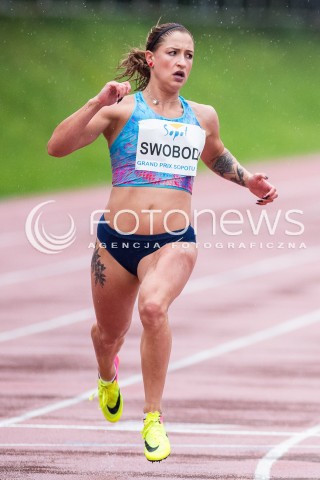  16.08.2017 SOPOT<br />XX. GRAND PRIX SOPOTU IM. JANUSZA SIDLY W LEKKOATLETYCE - BIEG NA 100M KOBIET<br />N/Z EWA SWOBODA<br /> 