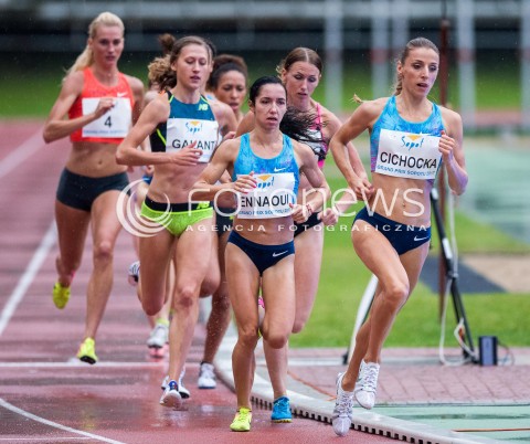  16.08.2017 SOPOT<br />XX. GRAND PRIX SOPOTU IM. JANUSZA SIDLY W LEKKOATLETYCE - BIEG NA 1000M <br />N/Z ANGELIKA CICHOCKA <br /> 