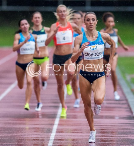  16.08.2017 SOPOT<br />XX. GRAND PRIX SOPOTU IM. JANUSZA SIDLY W LEKKOATLETYCE - BIEG NA 1000M <br />N/Z ANGELIKA CICHOCKA<br /> 