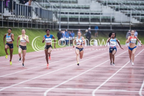  16.08.2017 SOPOT<br />XX. GRAND PRIX SOPOTU IM. JANUSZA SIDLY W LEKKOATLETYCE - BIEG NA 100M KOBIET<br />N/Z EWA SWOBODA<br /> 