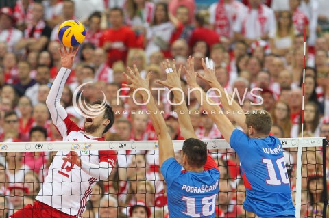  24.08.2017 WARSZAWA ( STADION NARODOWY ) <br />MISTRZOSTWA EUROPY W SIATKOWCE MEZCZYZN LOTTO EUROVOLLEY POLAND 2017 ( European Volleyball Championship ) <br />MECZ POLSKA - SERBIA ( Match Poland - Serbia ) <br />N/Z MICHAL KUBIAK <br /> 
