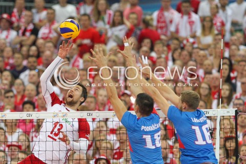  24.08.2017 WARSZAWA ( STADION NARODOWY ) <br />MISTRZOSTWA EUROPY W SIATKOWCE MEZCZYZN LOTTO EUROVOLLEY POLAND 2017 ( European Volleyball Championship ) <br />MECZ POLSKA - SERBIA ( Match Poland - Serbia ) <br />N/Z MICHAL KUBIAK <br /> 