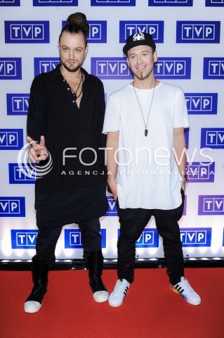  24.08.2017 WARSZAWA <br />RAMOWKA JESIENNA TVP<br />N/Z TOMSON BARON<br /> 