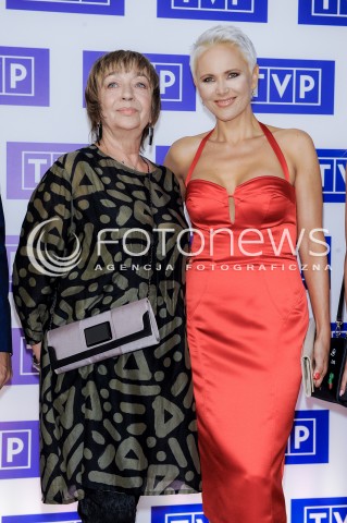  24.08.2017 WARSZAWA <br />RAMOWKA JESIENNA TVP<br />N/Z ANNA SAMUSIONEK EWA SZYKULSKA<br /> 
