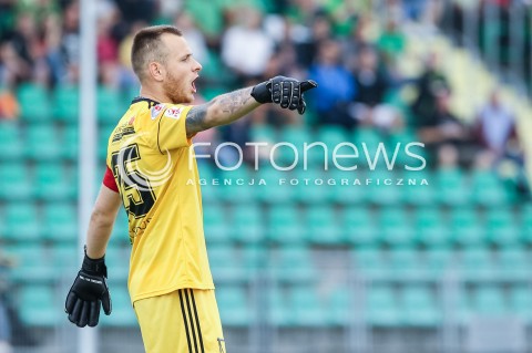 26.08.2017 STALOWA WOLA<br />PILKA NOZNA - II LIGA - 6. KOLEJKA<br />MECZ STAL STALOWA WOLA - LKS LODZ <br />N/Z MICHAL KOLBA SYLWETKA <br /> 