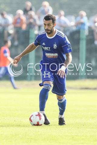  26.08.2017 STALOWA WOLA<br />PILKA NOZNA - II LIGA - 6. KOLEJKA<br />MECZ STAL STALOWA WOLA - LKS LODZ <br />N/Z KRYSTIAN PIECZARA SYLWETKA <br /> 