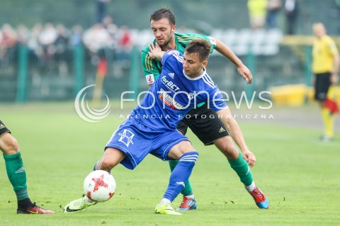  26.08.2017 STALOWA WOLA<br />PILKA NOZNA - II LIGA - 6. KOLEJKA<br />MECZ STAL STALOWA WOLA - LKS LODZ <br />N/Z JAKUB KOSTYRKA BARTOSZ SOBOTKA <br /> 