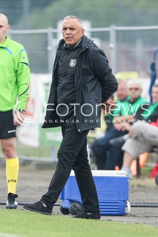  26.08.2017 STALOWA WOLA<br />PILKA NOZNA - II LIGA - 6. KOLEJKA<br />MECZ STAL STALOWA WOLA - LKS LODZ <br />N/Z JANUSZ BIALEK - TRENER SYLWETKA<br /> 