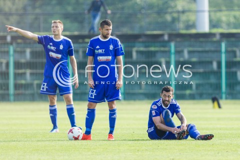  26.08.2017 STALOWA WOLA<br />PILKA NOZNA - II LIGA - 6. KOLEJKA<br />MECZ STAL STALOWA WOLA - LKS LODZ <br />N/Z PRZEMYSLAW KOCOT KRYSTIAN PIECZARA<br /> 