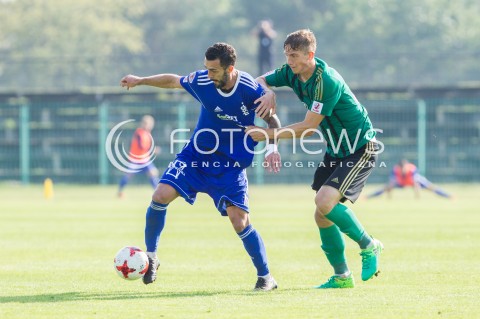  26.08.2017 STALOWA WOLA<br />PILKA NOZNA - II LIGA - 6. KOLEJKA<br />MECZ STAL STALOWA WOLA - LKS LODZ <br />N/Z KRYSTIAN PIECZARA GRZEGORZ JANISZEWSKI <br /> 