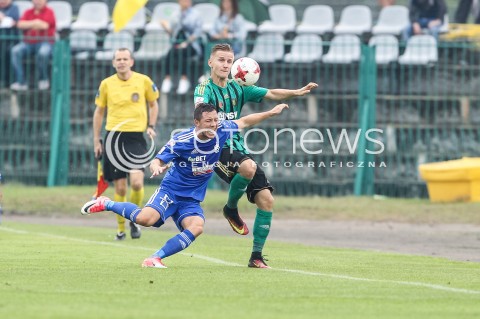  26.08.2017 STALOWA WOLA<br />PILKA NOZNA - II LIGA - 6. KOLEJKA<br />MECZ STAL STALOWA WOLA - LKS LODZ <br />N/Z MATEUSZ STAPORSKI PAWEL PYCIAK<br /> 