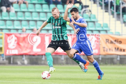  26.08.2017 STALOWA WOLA<br />PILKA NOZNA - II LIGA - 6. KOLEJKA<br />MECZ STAL STALOWA WOLA - LKS LODZ <br />N/Z ADRIAN GEBALSKI KAMIL ROZMUS<br /> 