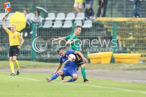  26.08.2017 STALOWA WOLA<br />PILKA NOZNA - II LIGA - 6. KOLEJKA<br />MECZ STAL STALOWA WOLA - LKS LODZ <br />N/Z MATEUSZ STAPORSKI PAWEL PYCIAK<br /> 
